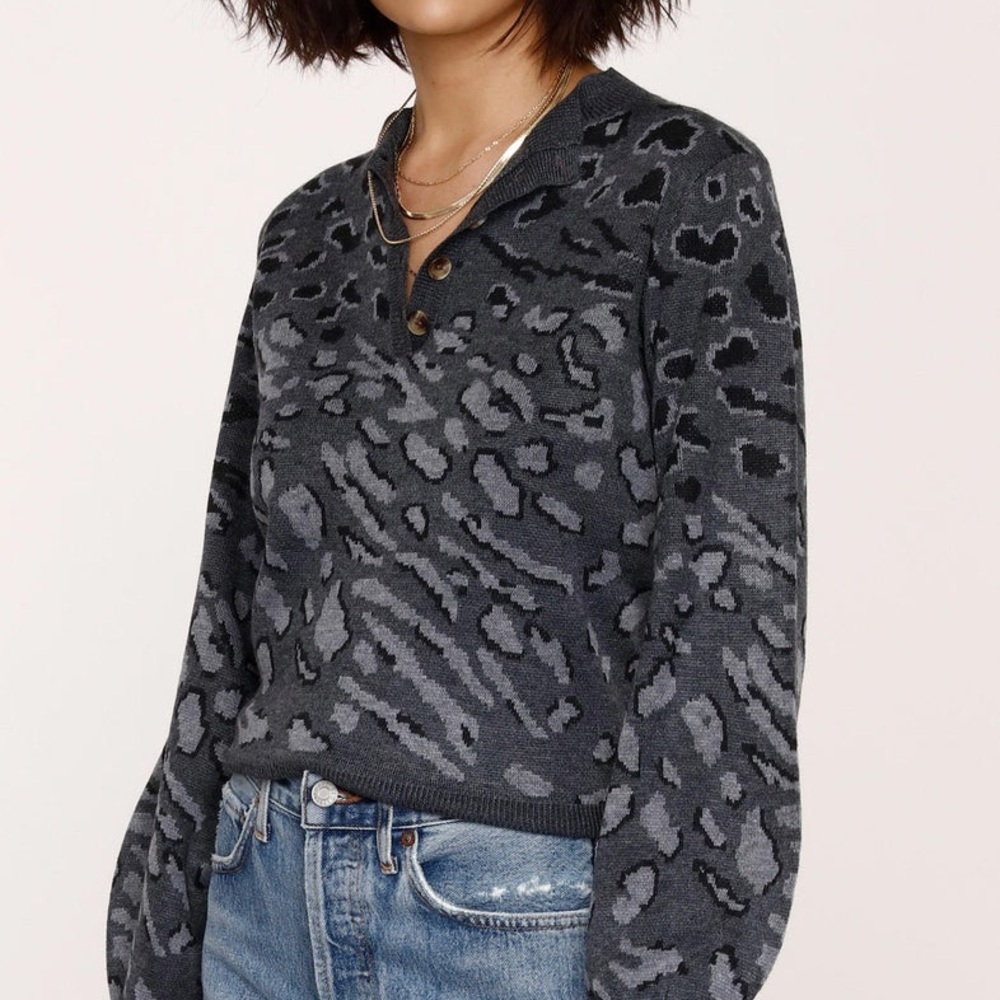 Heartloom Natalia Animal Print Sweater
